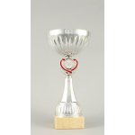Stříbrný sportovní pohár se srdcem 19 cm 25 cm 25 cm – Sleviste.cz