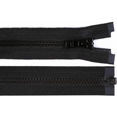 Kostěný zip YKK No 3 délka 40 cm, malé, 580 černá – Hledejceny.cz