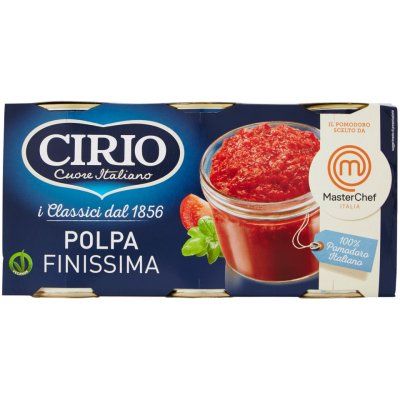 Cirio polpa finissima rajčatová omáčka 2 x 210 g – Sleviste.cz