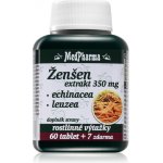 MedPharma Žen-šen 200 mg + Echinacea + leuzea 37 tablet – Hledejceny.cz