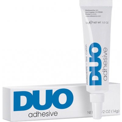 Duo Adhesive lepidlo na umělé a přírodní nalepovací řasy latexové průhledné 14 g – Zboží Mobilmania