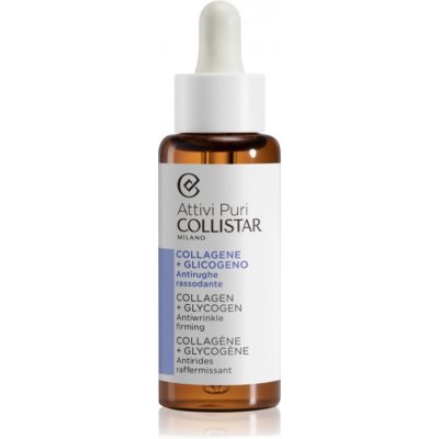 Collistar Attivi Puri Collagen + Glycogen Antiwrinkle Firming pleťové sérum s kolagenem 50 ml