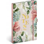 NOTIQUE Notes Lilie linkovaný 13 x 21 cm – Zboží Živě