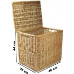 Home proutěný hranatý lakovaný 45x35x60 cm – Hledejceny.cz