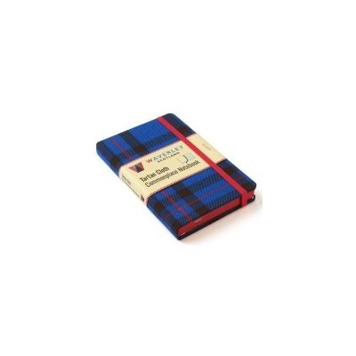 Elliot: Waverley Genuine Tartan Cloth Commonplace Notebook - 9cm x 14cm
