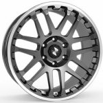 ETABETA COMBAT 10x22 5x127 ET32 anthracite matt lip + cap polished | Zboží Auto