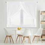 EUROFIRANY ZÁCLONA NA PÁSCE LUISA 400X160 CM BÍLÁ – Hledejceny.cz