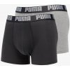 Boxerky, trenky, slipy, tanga Puma pánské boxerky BASIC Boxer 2P černá