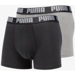 Puma pánské boxerky BASIC Boxer 2P černá – Zboží Mobilmania