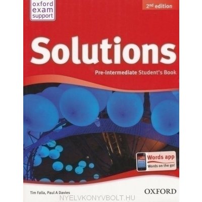 Maturita Solutions 2nd Edition Pre-Intermediate Student´s Book International English Edition – Zbozi.Blesk.cz