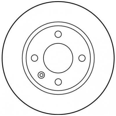 Brzdový kotouč TRW DF2775 - ŠKODA FAVORIT – Hledejceny.cz