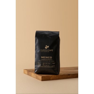 Rodinná pražírna Gusto Café Mexico Esmeralda SHG zrnková 0,5 kg – Hledejceny.cz