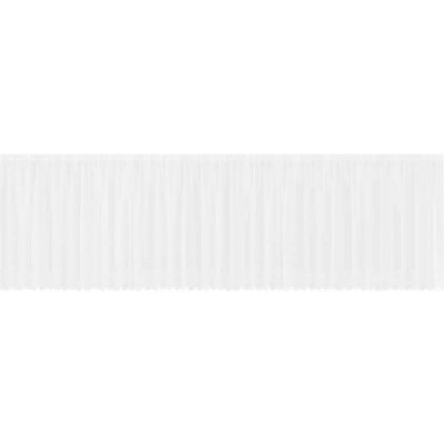 Záclona krajková s bočními závěsy, bílá, 180 x 900 cm, Polyester – Hledejceny.cz