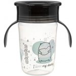Akuku nevylévající hrneček s úchyty I love my Daddy 240 ml černá – Zboží Dáma