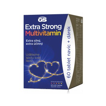 GS Extra Strong Multivitamin 60+60 tablet dárkové balení 2022