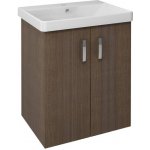 SAPHO THEIA umyvadlová skříňka 56,4x70x43,5cm, 2xdvířka, borovice rustik – Zboží Dáma