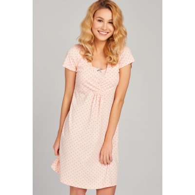 Muzzy kojicí noční košile lososová – Sleviste.cz