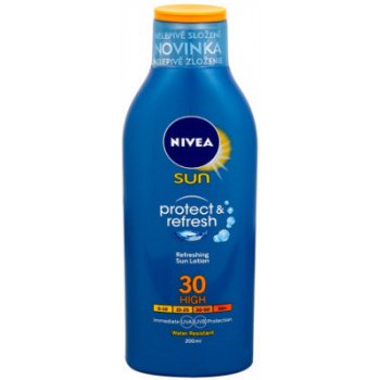 Nivea Sun Protect & Refresh chladivé mléko na opalování SPF30 200 ml