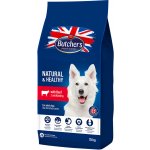 Butcher’s Dog Natural&Healthy Dry s hovězím masem 15 kg – Hledejceny.cz