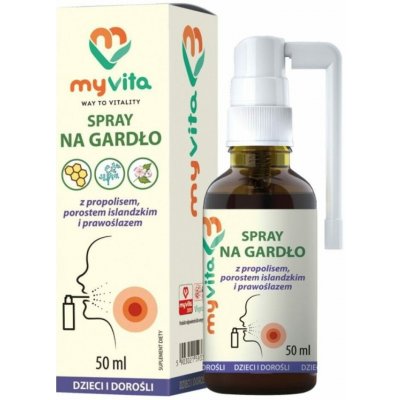 MyVita Sprej do krku s propolisem 50 ml – Hledejceny.cz