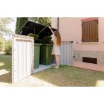 Toomax Stora Way Plus 2XL zahradní plastová skříň grafit – Zboží Mobilmania