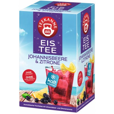Teekanne Eistee Johannisbeere Zitrone 18 x 2,5 g – Sleviste.cz