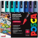 Uni PC-5M Posca Love mix teplých tónů 8 ks – Zboží Mobilmania