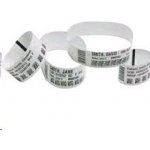 Zebra Z-Band Ultrasoft náramkové pásky, DT, 25 mm x 279 mm, 6 x 175ks, bílá – Zboží Živě