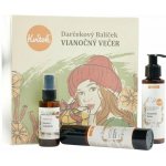 Kvitok dárkový kosmetický balíček Vánoční večer šlehaný tělový krém 60 ml + sprchový krém 100 ml + směs esenciálních olejů 10 ml – Zboží Dáma