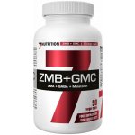 7Nutrition ZMB + GMC Zinek + Hořčík + Vit B6 GABA Testosteron Booster 90 kapslí – Hledejceny.cz