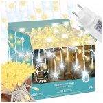 SPRINGOS LED krápníky 22,5m 500LED IP44 teplá bílá + záblesky – Hledejceny.cz