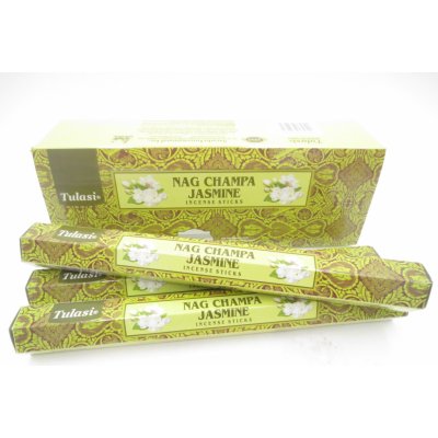 Tulasi indické vonné tyčinky Nag Champa Jasmine 15 ks – Zboží Dáma