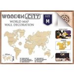Wooden City 3D puzzle Mapa Světa M 31 ks WM501 – Zbozi.Blesk.cz