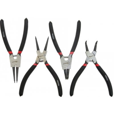 GEKO Kleště seeger 160mm/6", sada 4ks G01660 – Zboží Dáma