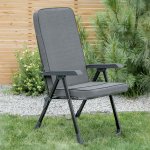 PATIO Polohovací zahradní křeslo Modena Square Black Edition H024-07PB 461951 – Hledejceny.cz