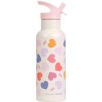 A Little Lovely Company nerezová láhev na pití srdce 500 ml – Hledejceny.cz