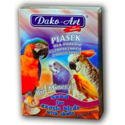 Dako-Art minerální písek pro exotické ptáky 1 kg – Zboží Dáma