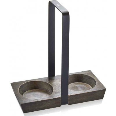 Gefu Stojan na sůl a pepř X-PLOSION M s rukojetí dřevěný – Zbozi.Blesk.cz