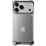 Arc Pulse - hliníkový ochranný rám pro iPhone 17 Pro Max, stříbrný – Zboží Mobilmania