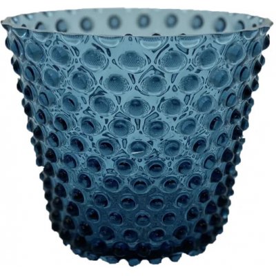 Váza, Svícen, Květináč, Mísa 16cm - Hobnail – Ananas – modrý kouř – Hledejceny.cz