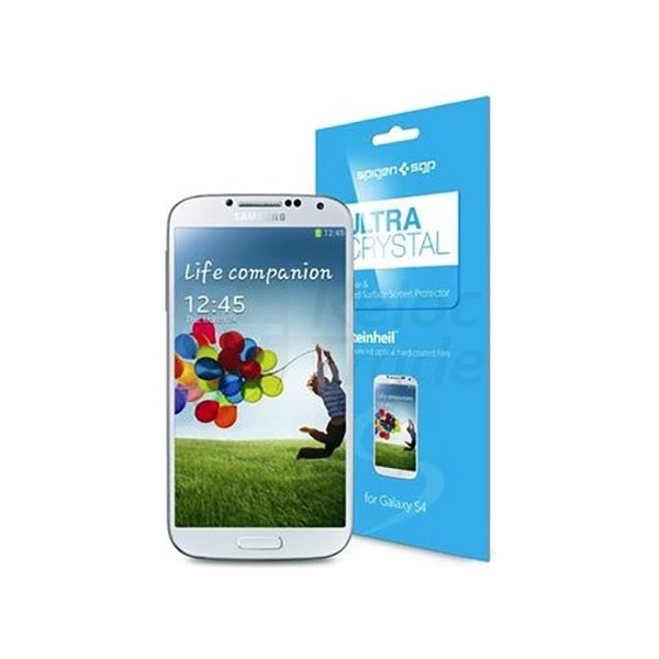 Ochranná fólie pro mobilní telefon Samsung I9500 / Galaxy S4 - Ochranná fólie - Spigen SP Ultra Crystal / Polykarbonátová