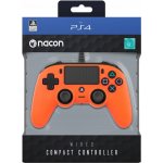 Nacon Wired Compact Controller PS4 PS4OFCPADORANGE – Zboží Živě