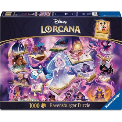 RAVENSBURGER Disney Lorcana Glimmers of the Realm Ametyst 1000 dílků – Zboží Mobilmania