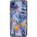 Pouzdro Mobiwear Glossy Huawei P20 Pro - G037G - Modrá květena