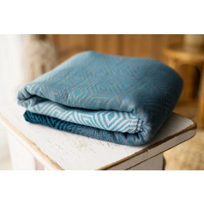 Little Frog šátek Tencel Atmosphere Cube – Zboží Mobilmania