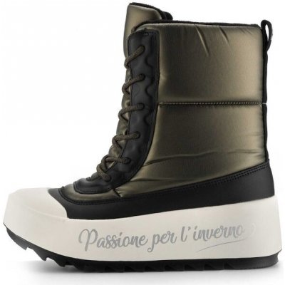 Alpine Pro Hama dámská zimní obuv khaki – Zboží Dáma