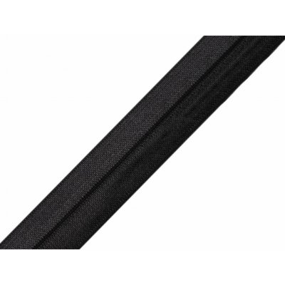 Lemovací pruženka půlená 18 mm (5m) barva 15 černá – Zboží Dáma