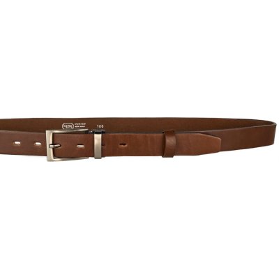 Penny Belts pánský kožený opasek 30-100-8-48 hnědý – Hledejceny.cz