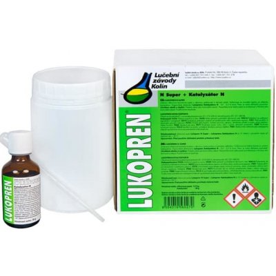 Lučební závody Kolín Lukopren N SUPER silikonový kaučuk 900 g + 30 g – Hledejceny.cz