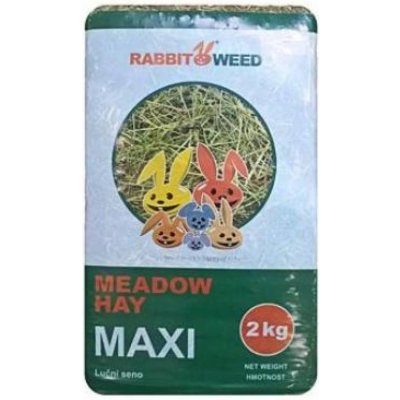 RabbitWeed Seno luční Maxi 100 l 2 kg